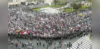 Marcha Nacional 19J: manifestantes llegaron al Congreso para exigir cambios en el poder