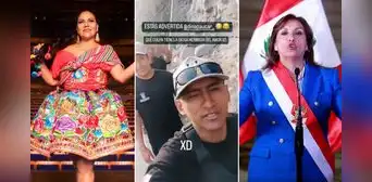 Manifestante confunde a Dina Boluarte con cantante folclórica: "¡Dina Páucar, te sacamos sí o sí!" Manifestante confunde a Dina Boluarte con cantante folclórica: "¡Dina Páucar, te sacamos sí o sí!"
