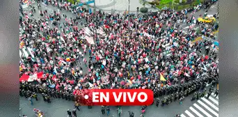 'Marcha en Lima' EN VIVO: 21.000 personas habrían participado de las protestas, según Mininter 'Marcha en Lima' EN VIVO: 21.000 personas habrían participado de las protestas, según Mininter