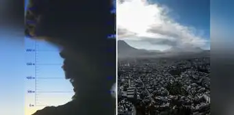 Volcán Ubinas: distritos de Arequipa amanecieron cubiertos con cenizas tras erupción