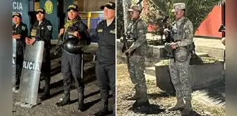 Protestas en Perú: Policía y Ejército vigilarán por 10 días la carretera Panamericana Norte en La Libertad Protestas en Perú: Policía y Ejército vigilarán por 10 días la carretera Panamericana Norte en La Libertad