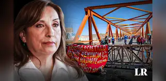 Por segundo día, bloquean puente internacional en Puno para exigir renuncia de Dina Boluarte