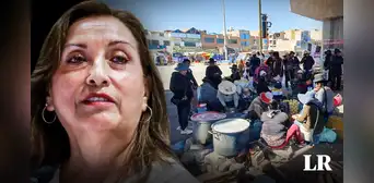 Puno: con olla común, ciudadanos en Juliaca continúan con protestas contra Dina Boluarte
