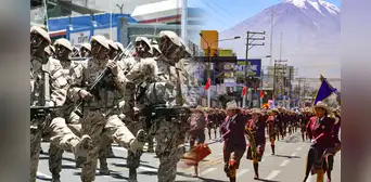 ¿Cuáles son los colegios de Arequipa que competirán por estar en el Gran Desfile Militar?
