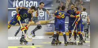España le propinó una paliza a Alemania y clasificó a semifinales del Europeo de Hockey sobre Patines 2023 España le propinó una paliza a Alemania y clasificó a semifinales del Europeo de Hockey sobre Patines 2023