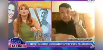 El 'Parcero' reapareció en programa de Magaly para hablar sobre Greissy Ortega: ¿qué dijo?