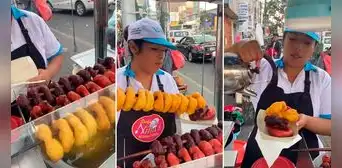 Peruana sorprende al vender picarones de fresa y maíz morado en Gamarra: “Perú es otro level” Peruana sorprende al vender picarones de fresa y maíz morado en Gamarra: “Perú es otro level”