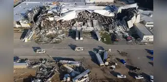 Tornado destruye planta de Pfizer en EE. UU.: advierten posible escasez de medicamentos Tornado destruye planta de Pfizer en EE. UU.: advierten posible escasez de medicamentos