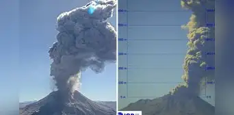 Reportan nueva explosión en el volcán Ubinas: cenizas superaron los 5.000 metros de altura