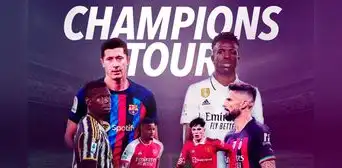 Soccer Champions Tour: ¿cómo ver a Barcelona, Real Madrid, Manchester United, Arsenal, Juventus y Milan? Soccer Champions Tour: ¿cómo ver a Barcelona, Real Madrid, Manchester United, Arsenal, Juventus y Milan?
