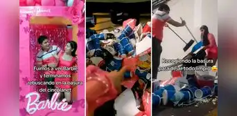 Jóvenes van a ver 'Barbie', pierden su llave y la encuentran en la basura: "La mejor experiencia" Jóvenes van a ver 'Barbie', pierden su llave y la encuentran en la basura: "La mejor experiencia"
