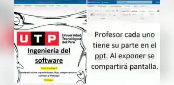 Universitarios entregan trabajo y detalle deja en shock al maestro: "Ni siquiera lo voy a buscar" Universitarios entregan trabajo y detalle deja en shock al maestro: "Ni siquiera lo voy a buscar"