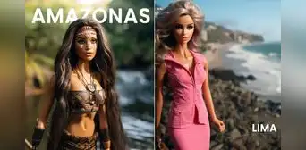 ¿Cómo se vería Barbie en cada región del Perú según la IA? ¿Cómo se vería Barbie en cada región del Perú según la IA?