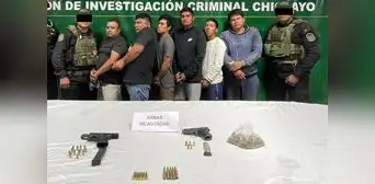 Capturan a banda que extorsionaba a empresarios de construcción en Lambayeque Capturan a banda que extorsionaba a empresarios de construcción en Lambayeque