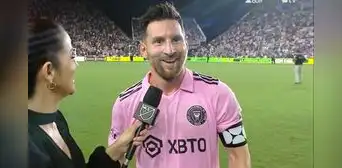 Las emotivas palabras de Messi tras debutar con golazo de tiro libre en victoria del Inter Miami Las emotivas palabras de Messi tras debutar con golazo de tiro libre en victoria del Inter Miami