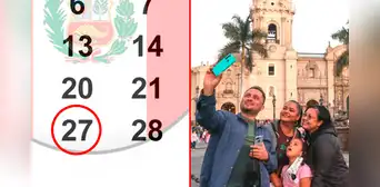 Fiestas Patrias: ¿el jueves 27 de julio será feriado o día no laborable? Fiestas Patrias: ¿el jueves 27 de julio será feriado o día no laborable?