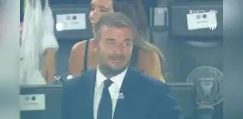David Beckham y el emotivo llanto tras el golazo de Lionel Messi de tiro libre David Beckham y el emotivo llanto tras el golazo de Lionel Messi de tiro libre