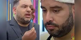 Javier Masías a Junior Silva tras haber hecho anticuchos con leche condensada: “Una porquería” Javier Masías a Junior Silva tras haber hecho anticuchos con leche condensada: “Una porquería”