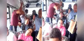 Hombre no puede bajar de un bus por pasajero dormido: “Iba a Caquetá y termina en Naranjal” Hombre no puede bajar de un bus por pasajero dormido: “Iba a Caquetá y termina en Naranjal”