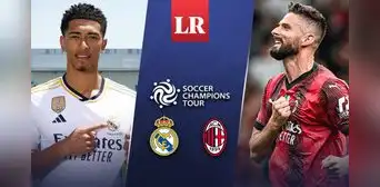 Real Madrid vs. AC Milan EN VIVO: fecha, horario y canal del partido amistoso 2023 Real Madrid vs. AC Milan EN VIVO: fecha, horario y canal del partido amistoso 2023