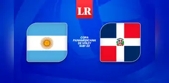 República Dominicana venció 3-1 a Argentina y pasa a la final de la Copa Panamericana de Vóley Sub-23