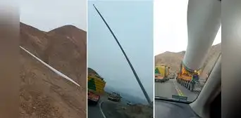 Peruana viaja a Ica y queda atónita tras ver un aspa eólica en carretera: “¿Qué es eso?” Peruana viaja a Ica y queda atónita tras ver un aspa eólica en carretera: “¿Qué es eso?”