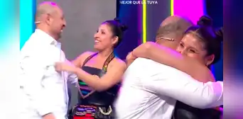 Milena Warthon conmueve al presentar a su papá en TV: "Ha confiado en mí y en mi talento"