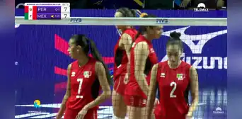 Perú perdió 3-0 ante México y no estará en la final de la Copa Panamericana de vóley sub-23