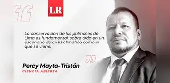 Los pulmones de Lima, por Percy Mayta-Tristán Los pulmones de Lima, por Percy Mayta-Tristán