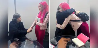 Hija de Tongo se conmueve tras conocer por primera vez a Jaime Bayly: "Mi padre debe estar feliz" Hija de Tongo se conmueve tras conocer por primera vez a Jaime Bayly: "Mi padre debe estar feliz"
