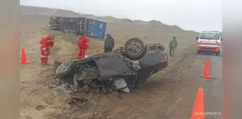 Pareja de enamorados muere en accidente cuando viajaban de Arequipa a Ica Pareja de enamorados muere en accidente cuando viajaban de Arequipa a Ica