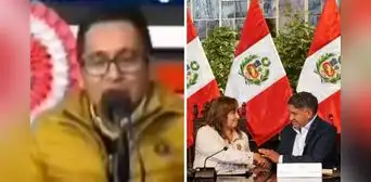 Puno: cuestionan a alcalde de Carabaya por presentarse como “soldado” ante Dina Boluarte