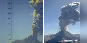 Volcán Ubinas tuvo dos explosiones sucesivas Volcán Ubinas tuvo dos explosiones sucesivas