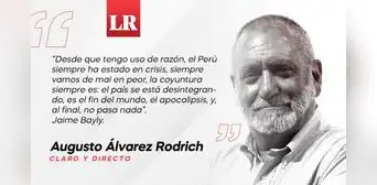 Dicen es el fin y, al final, no pasa nada, por Augusto Álvarez Rodrich