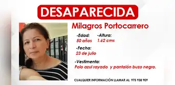 Barranco: familia busca a mujer que lleva más de 1 día desaparecida Barranco: familia busca a mujer que lleva más de 1 día desaparecida