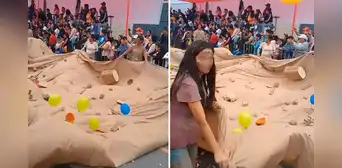 Escolares participan en desfile de Cieneguilla y recrean curiosa inundación: “Ahí viene el huaico” Escolares participan en desfile de Cieneguilla y recrean curiosa inundación: “Ahí viene el huaico”
