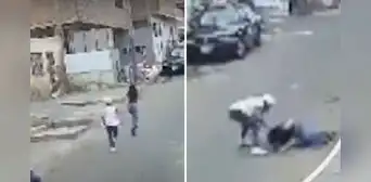Chorrillos: delincuente forcejea y arrastra a ciudadana para robarle sus pertenencias Chorrillos: delincuente forcejea y arrastra a ciudadana para robarle sus pertenencias