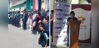 Ministra Tolentino a alcalde que pidió perdón por reunirse con Boluarte: "No debió hacer este acto" Ministra Tolentino a alcalde que pidió perdón por reunirse con Boluarte: "No debió hacer este acto"