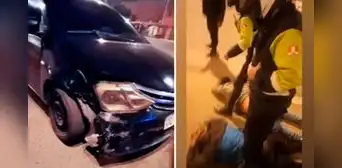 Chorrillos: taxista persigue y embiste a ladrones que le habían asaltado minutos antes Chorrillos: taxista persigue y embiste a ladrones que le habían asaltado minutos antes