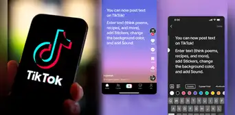 ¿Quiere competir con Twitter? TikTok lanza función que permite hacer publicaciones de texto ¿Quiere competir con Twitter? TikTok lanza función que permite hacer publicaciones de texto