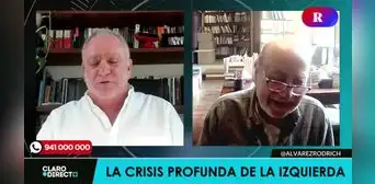 Alberto Adrianzén: "Hay una profunda crisis de representación para la izquierda y para la derecha"