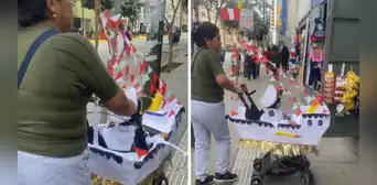 Madre convierte el coche de su hijo en barco y usuarios reaccionan : “Es el Huasquitar con Graucito” Madre convierte el coche de su hijo en barco y usuarios reaccionan : “Es el Huasquitar con Graucito”