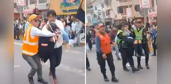 Lurín: alumnas se desmayan en pleno desfile escolar por Fiestas Patrias