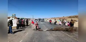 Puno: aimaras bloquean carreteras del sur para exigir renuncia de presidenta Dina Boluarte