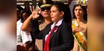 Joven interpreta el Himno Nacional en lengua de señas en Piura: “Se llama inclusión” Joven interpreta el Himno Nacional en lengua de señas en Piura: “Se llama inclusión”