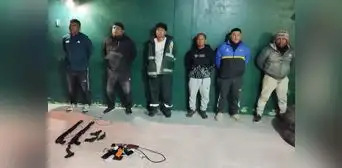 Arequipa: Policía rescata a dos mineros que estaban secuestrados Arequipa: Policía rescata a dos mineros que estaban secuestrados