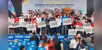 Entregan departamentos a los 65 medallistas de los Juegos Panamericanos y Parapanamericanos 2019