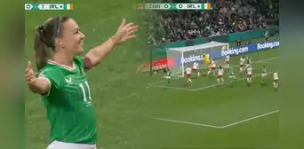El espectacular e histórico gol olímpico de Irlanda en el Mundial Femenino que se volvió viral El espectacular e histórico gol olímpico de Irlanda en el Mundial Femenino que se volvió viral