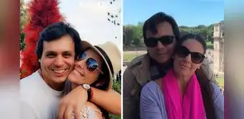 Rebeca Escribens: ¿cuál es su edad y cuántos años le lleva su esposo, Carlos? Rebeca Escribens: ¿cuál es su edad y cuántos años le lleva su esposo, Carlos?
