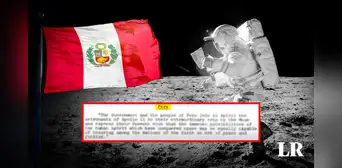 ¿Qué dice la carta del expresidente Velasco Alvarado que la NASA llevó a la Luna? ¿Qué dice la carta del expresidente Velasco Alvarado que la NASA llevó a la Luna?
